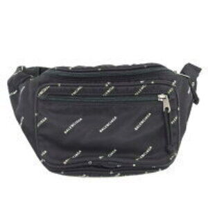 BALENCIAGA body Belt Crossbody bag all over black